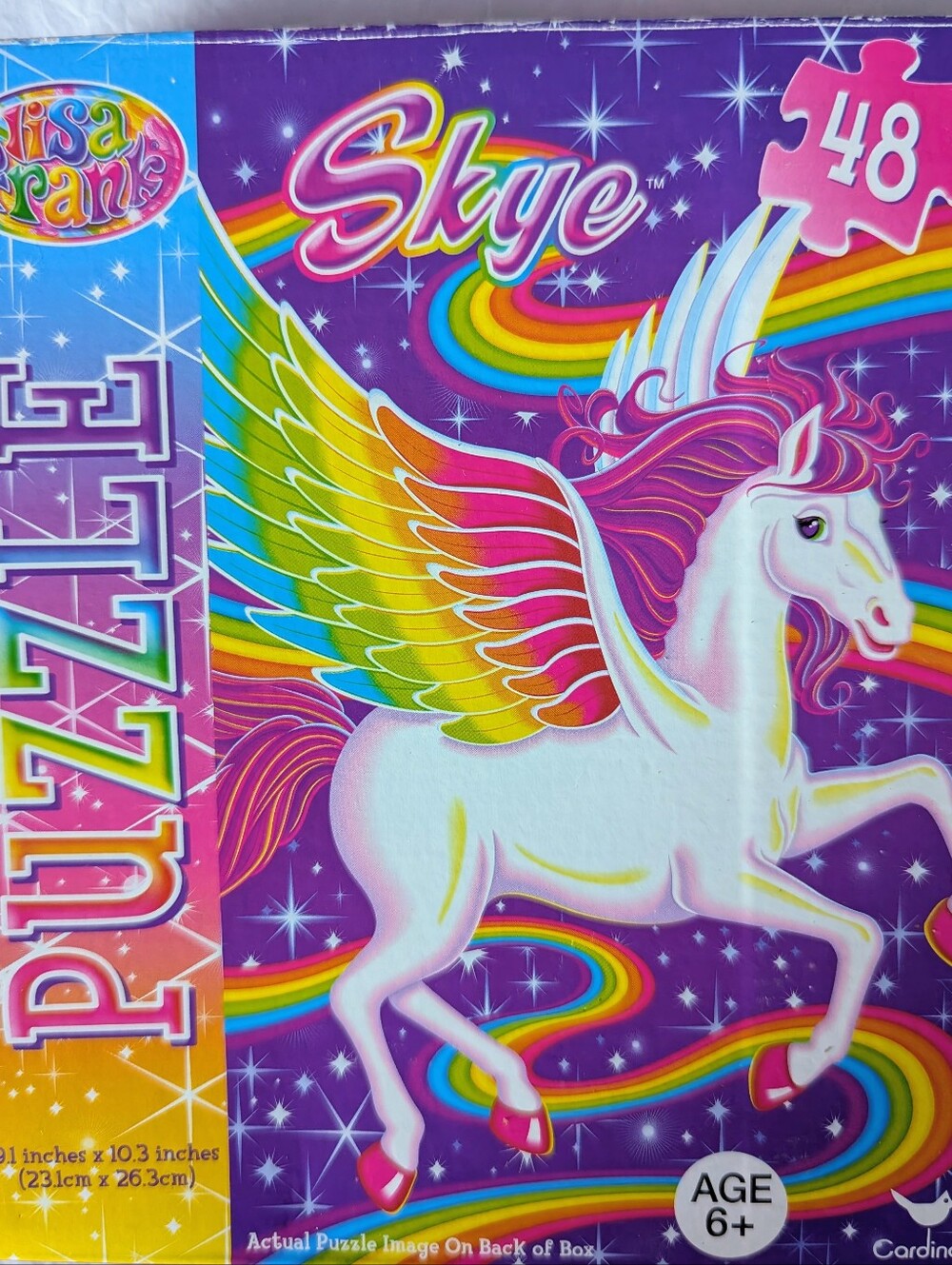 Vintage Lisa Frank 48 Piece "Skye" Puzzle